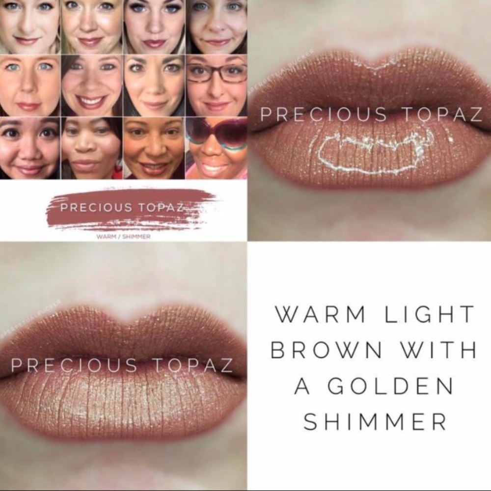 COPY - Brand New Sealed LipSense Precious Topaz Warm/Shimmer Lip Color NWT GORG… - Picture 2 of 16